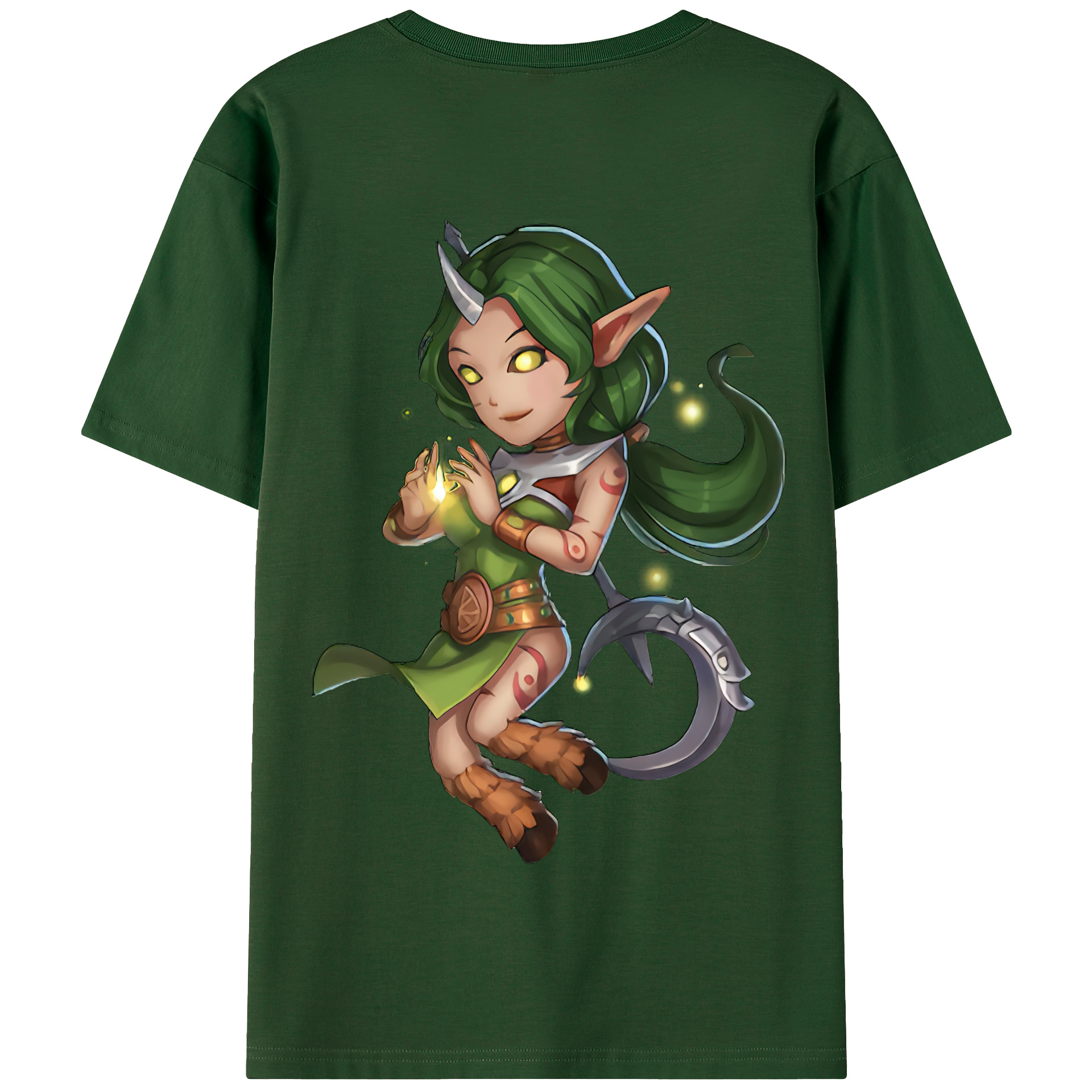 リーグ・オブ・レジェンド League of Legends LOL 綿100％半袖Tシャツ（背面プリント）